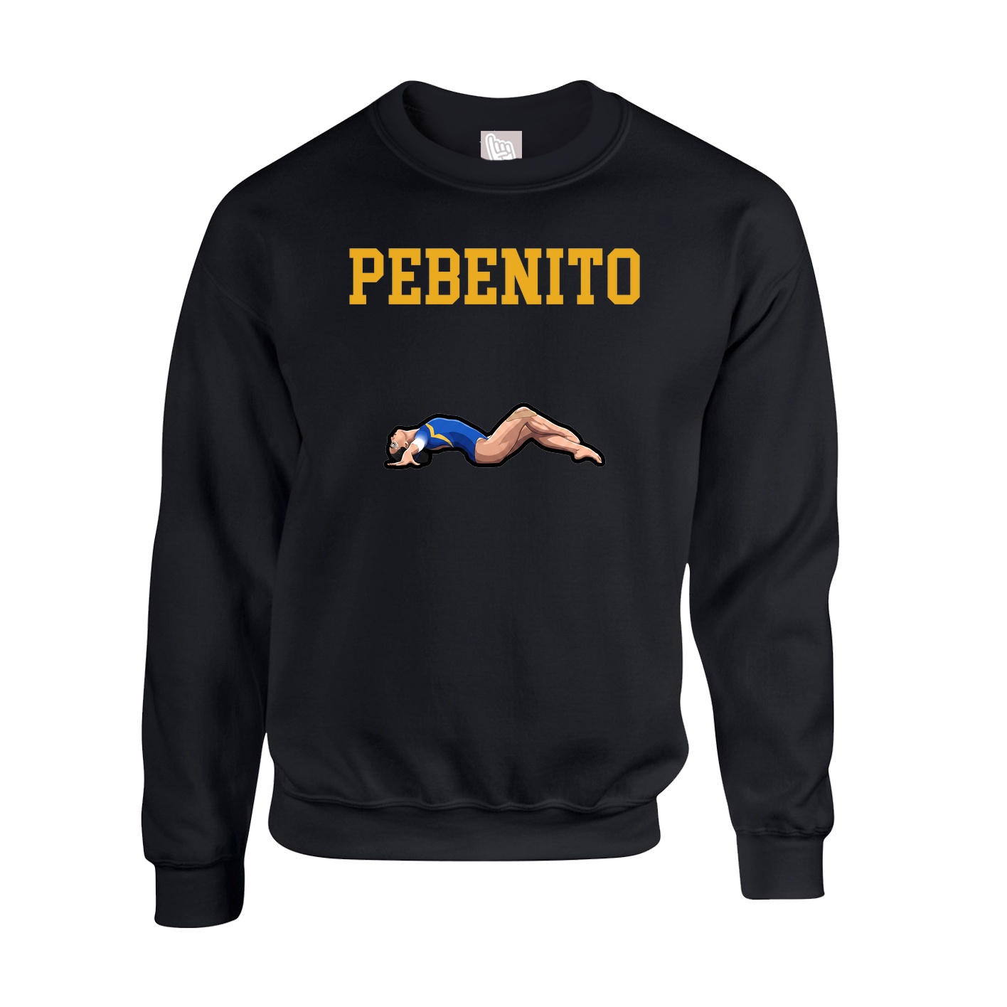 Fleece Crew — Shirsey in Black
