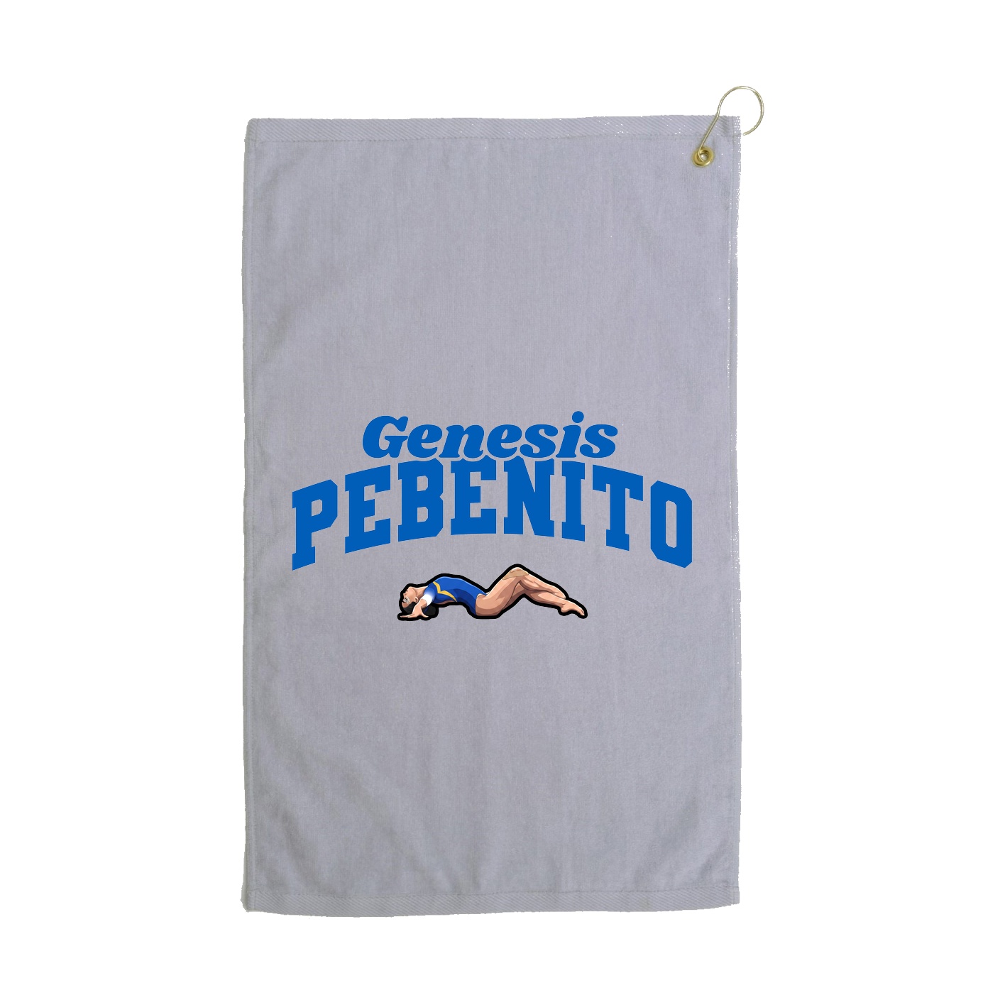 Golf Towel — Signature Arch in Grey