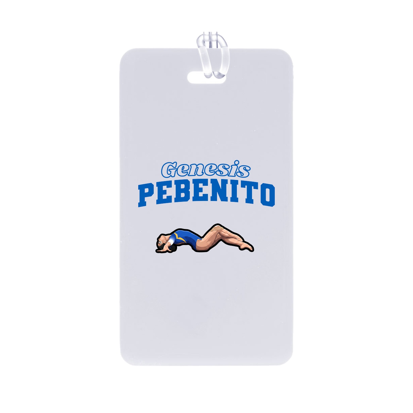 Bag Tag — Name Arch in Classic