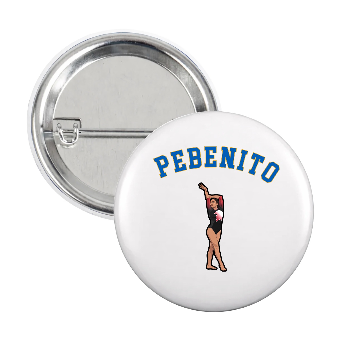 Game Day Button — Shirsey Arch in White