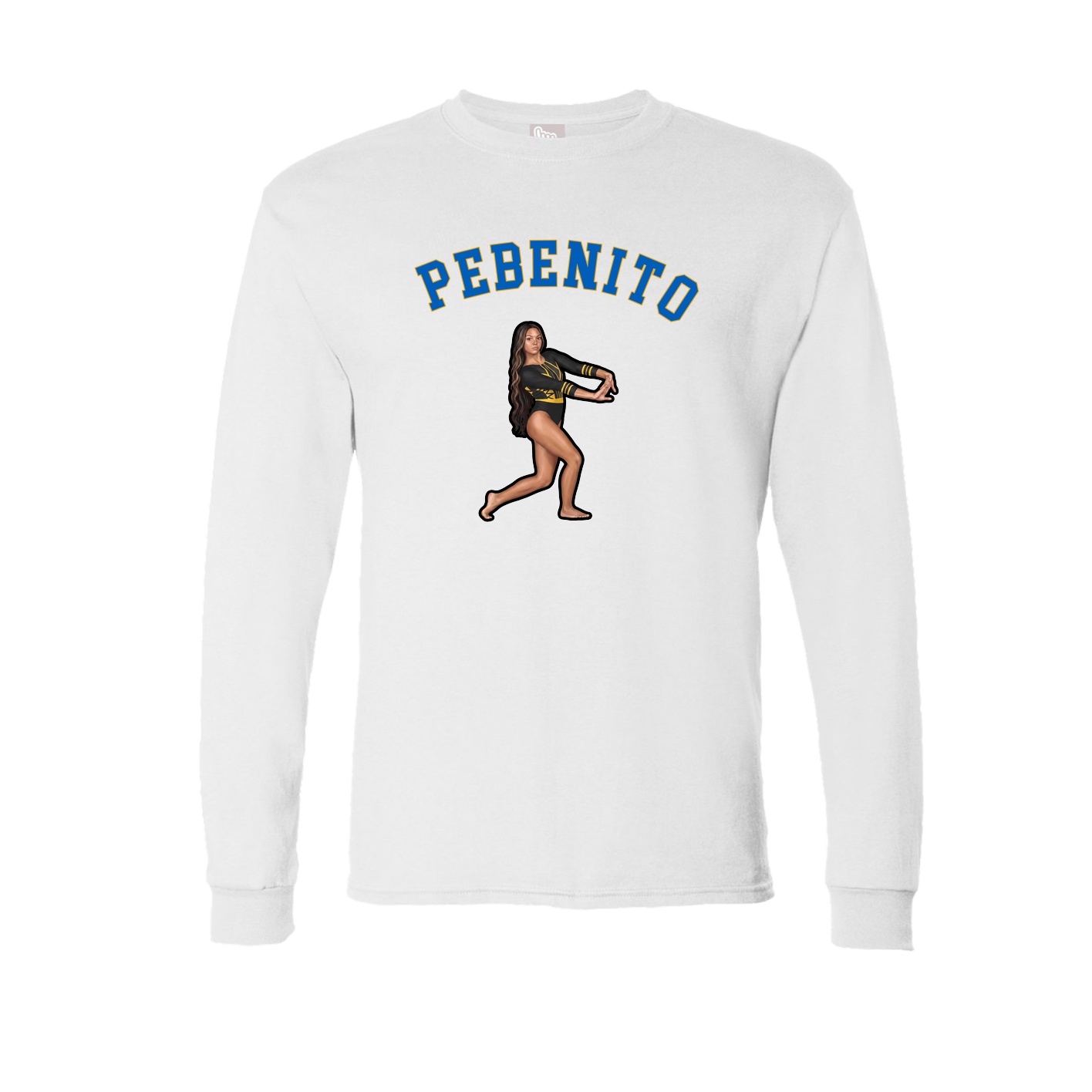 Long Sleeve Tee — Shirsey Arch in White