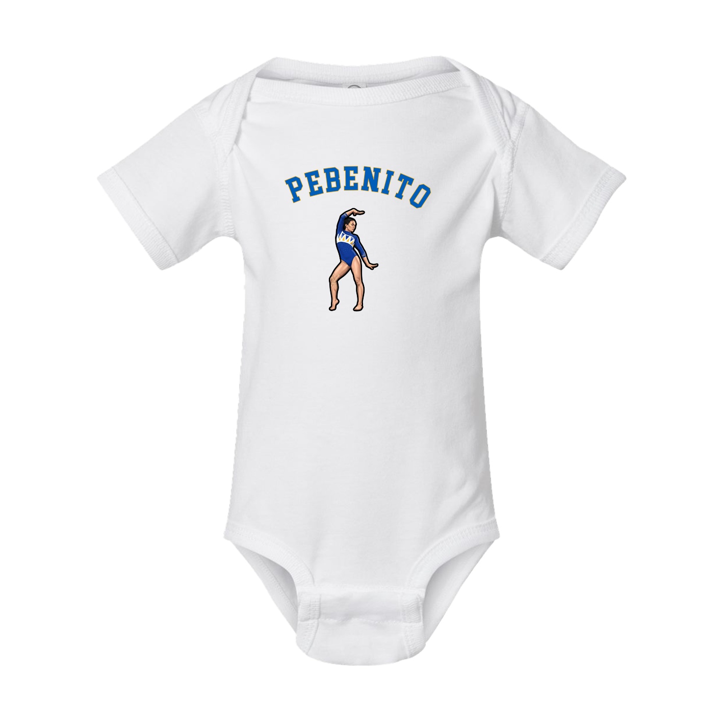 Baby Onesie — Shirsey Arch in White