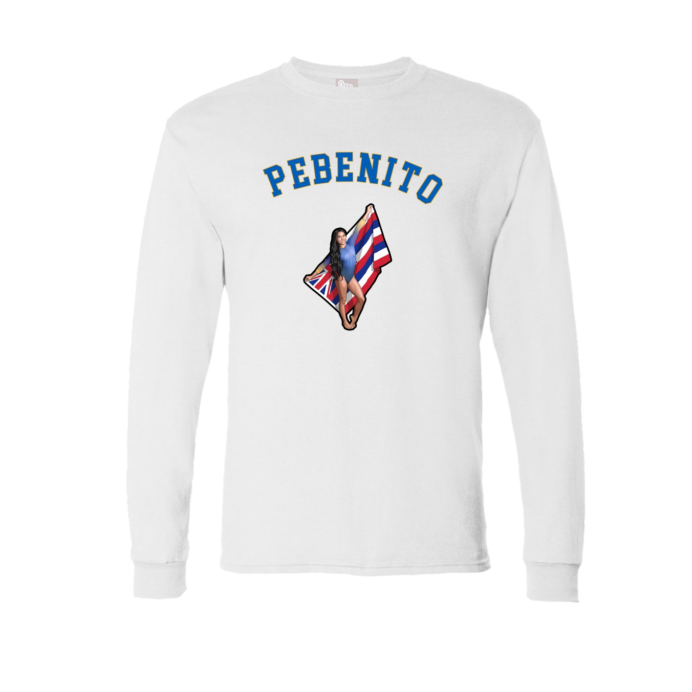 Long Sleeve Tee — Shirsey Arch in White