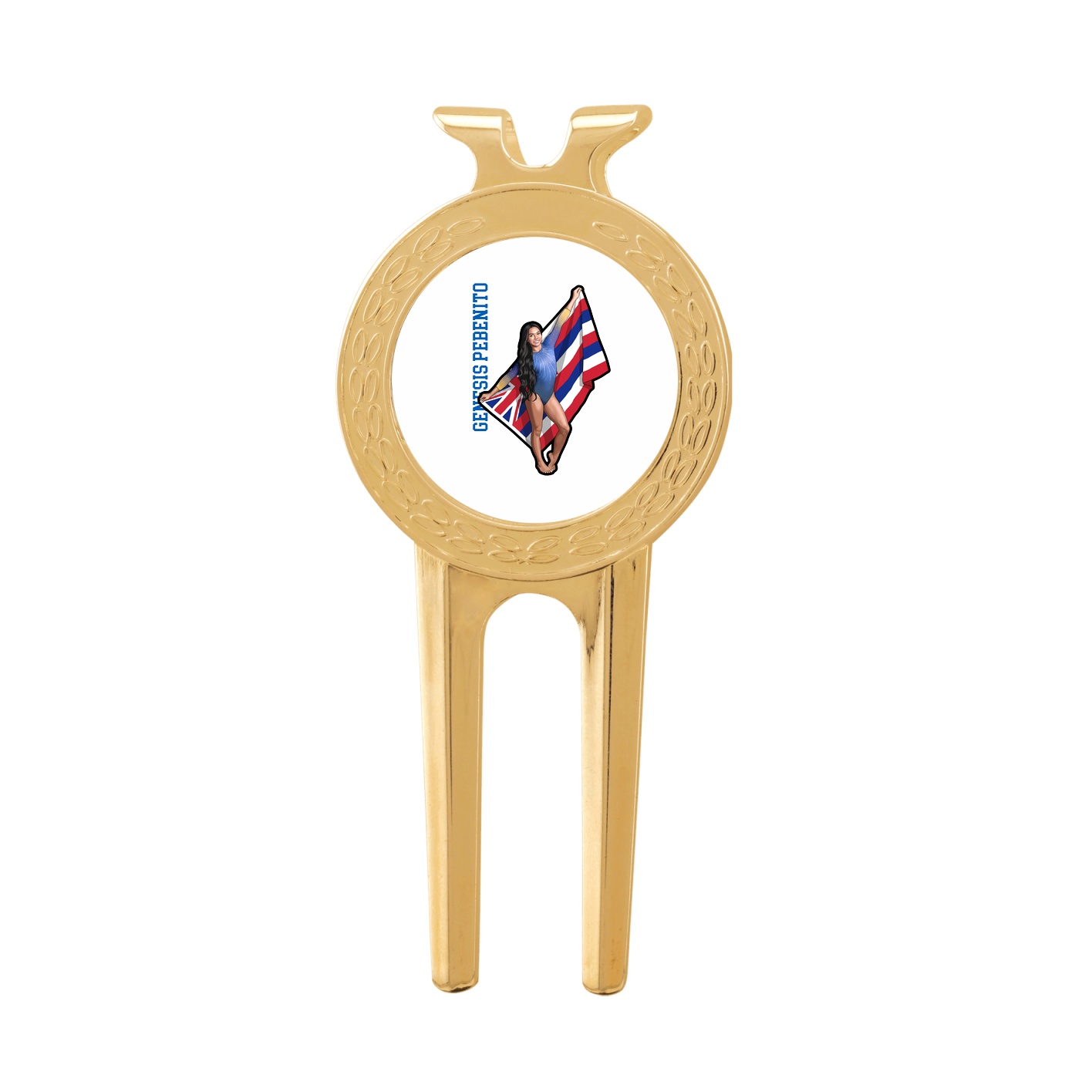 Divot Tool with Ball Marker — Name Vertical in Classic