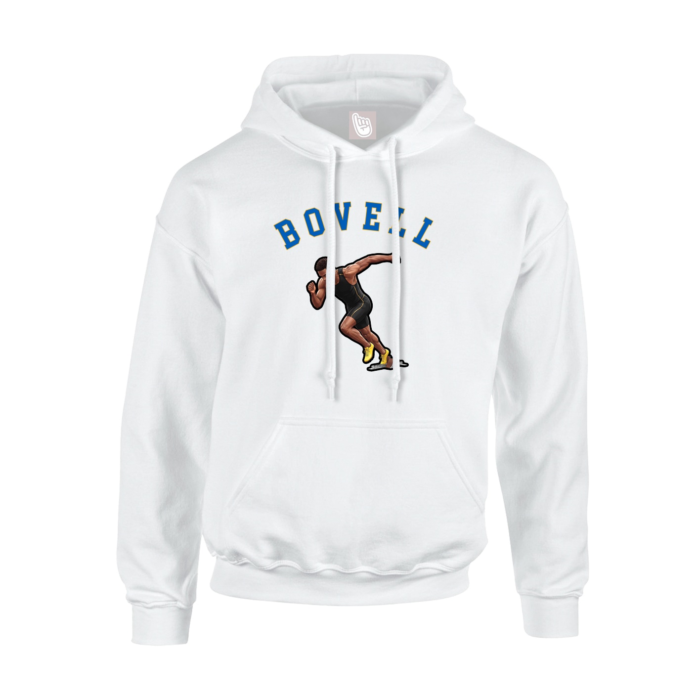 Youth Hoodie — Shirsey Arch in White