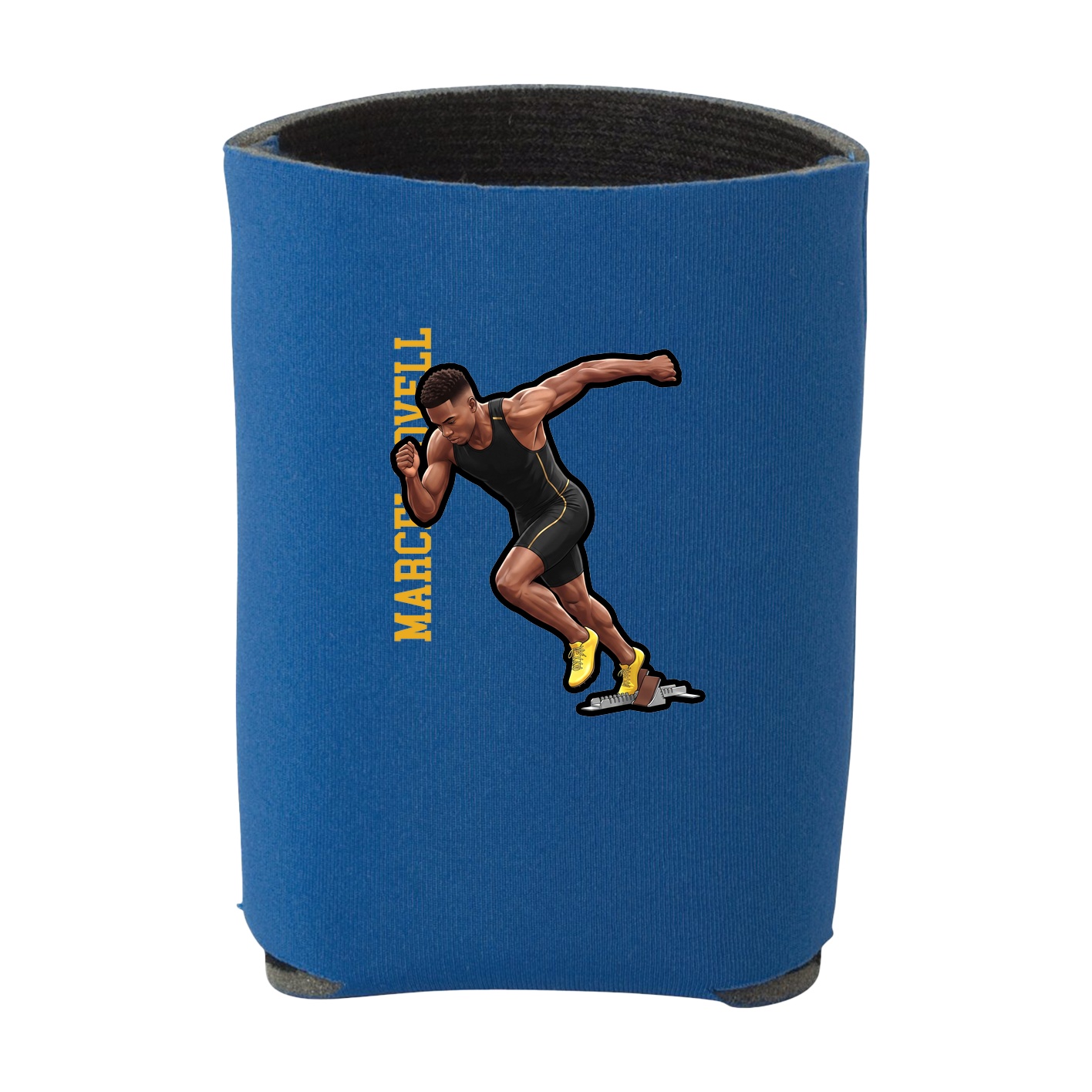 Can Holder — Name Vertical in Royal