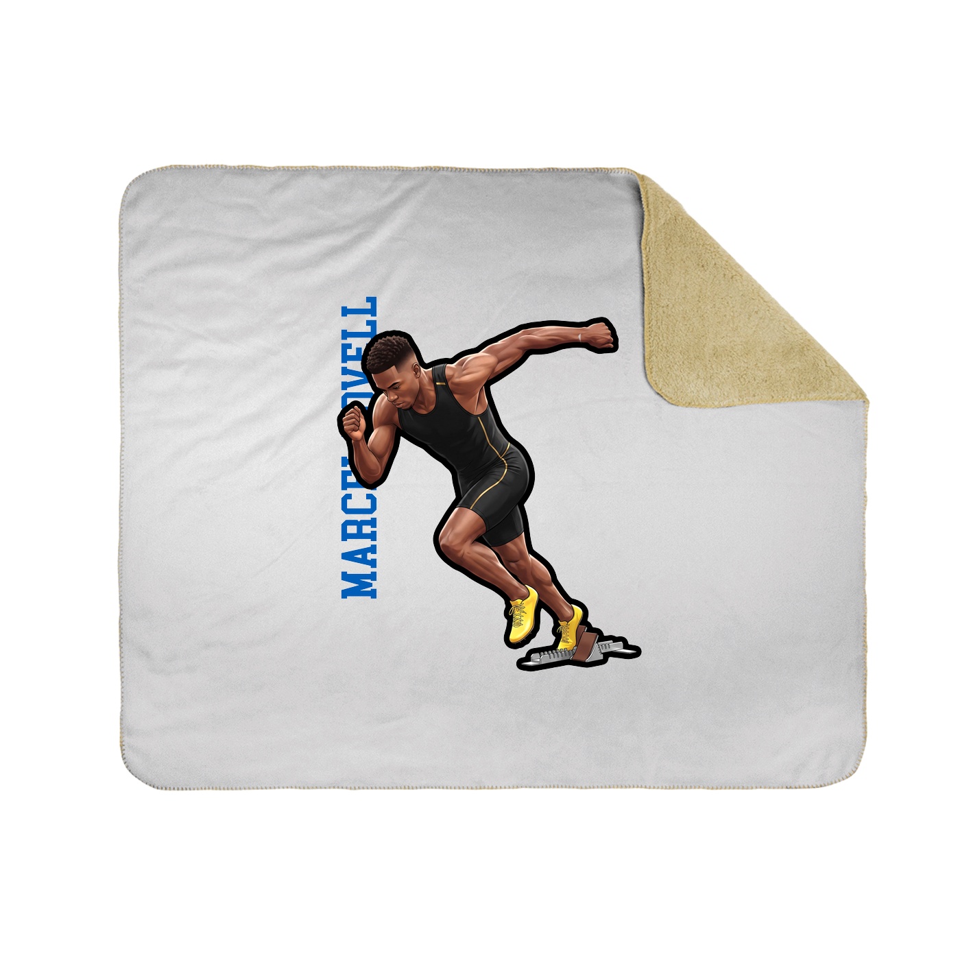 50x60 Sherpa Lined Throw Blanket