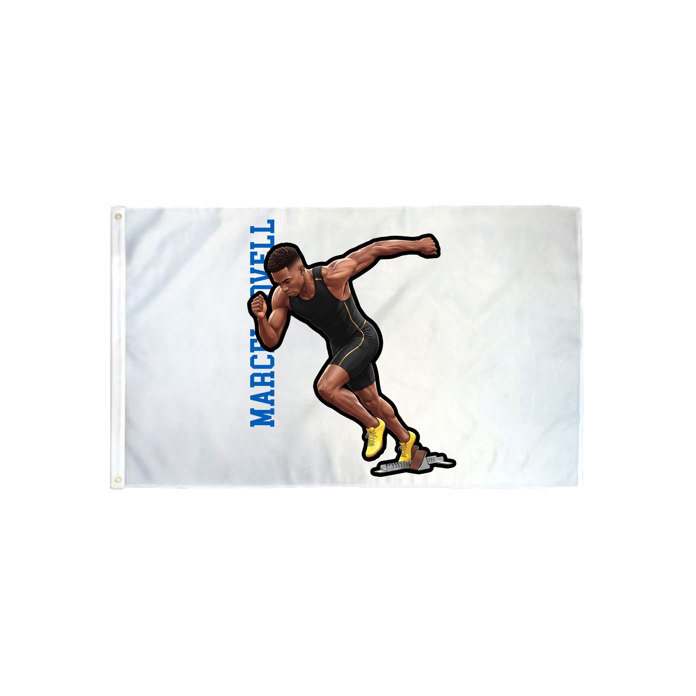 3x5 Flag — Name Vertical in Classic