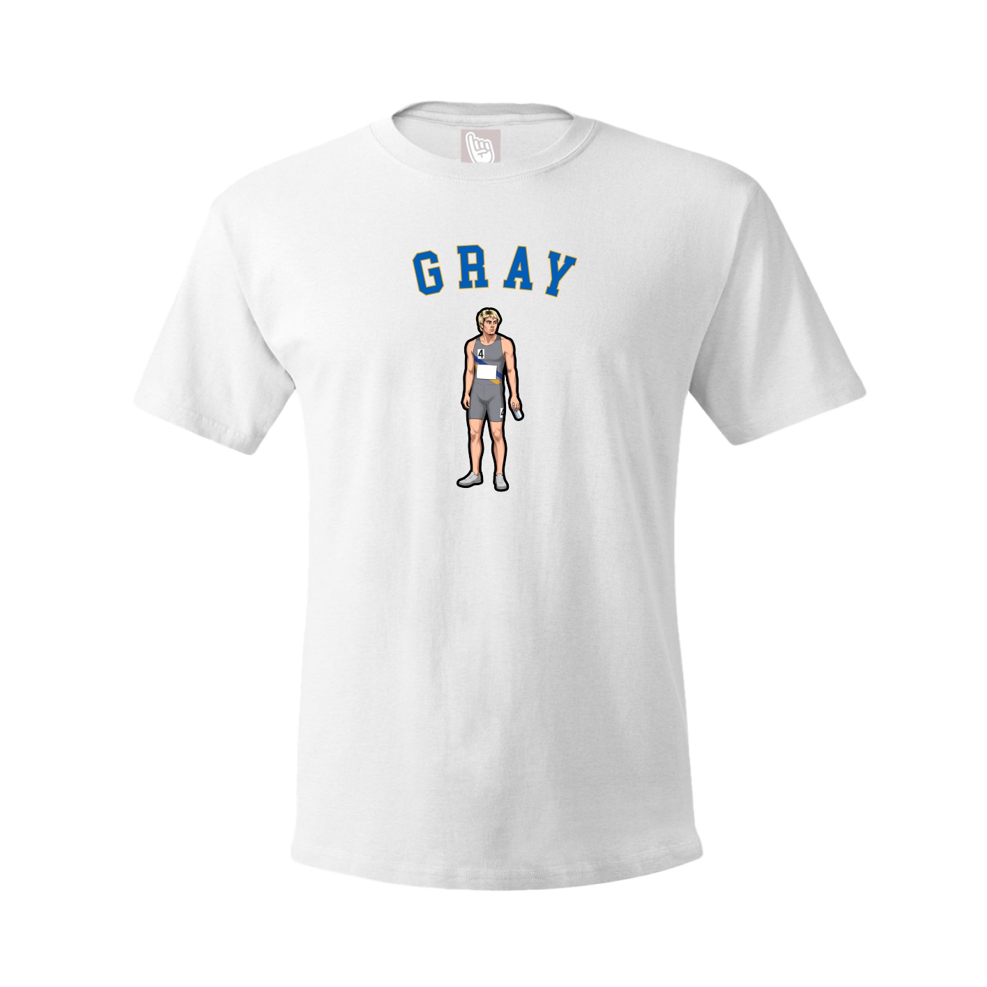 Tee — Shirsey Arch in White