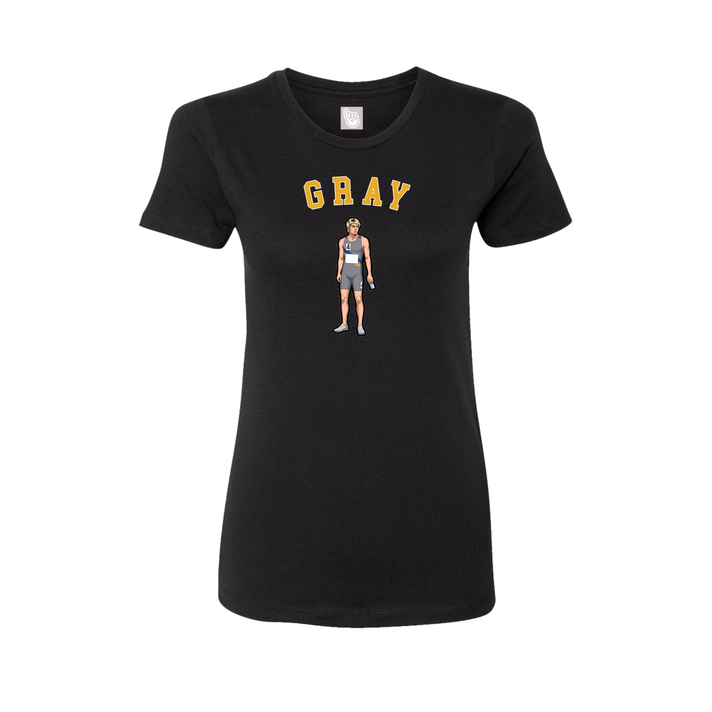 Womens Tee — Shirsey Arch in Black