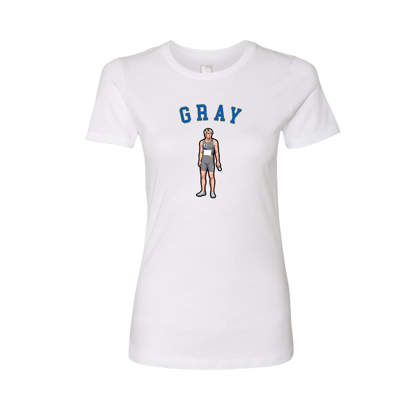 Womens Tee — Shirsey Arch in White
