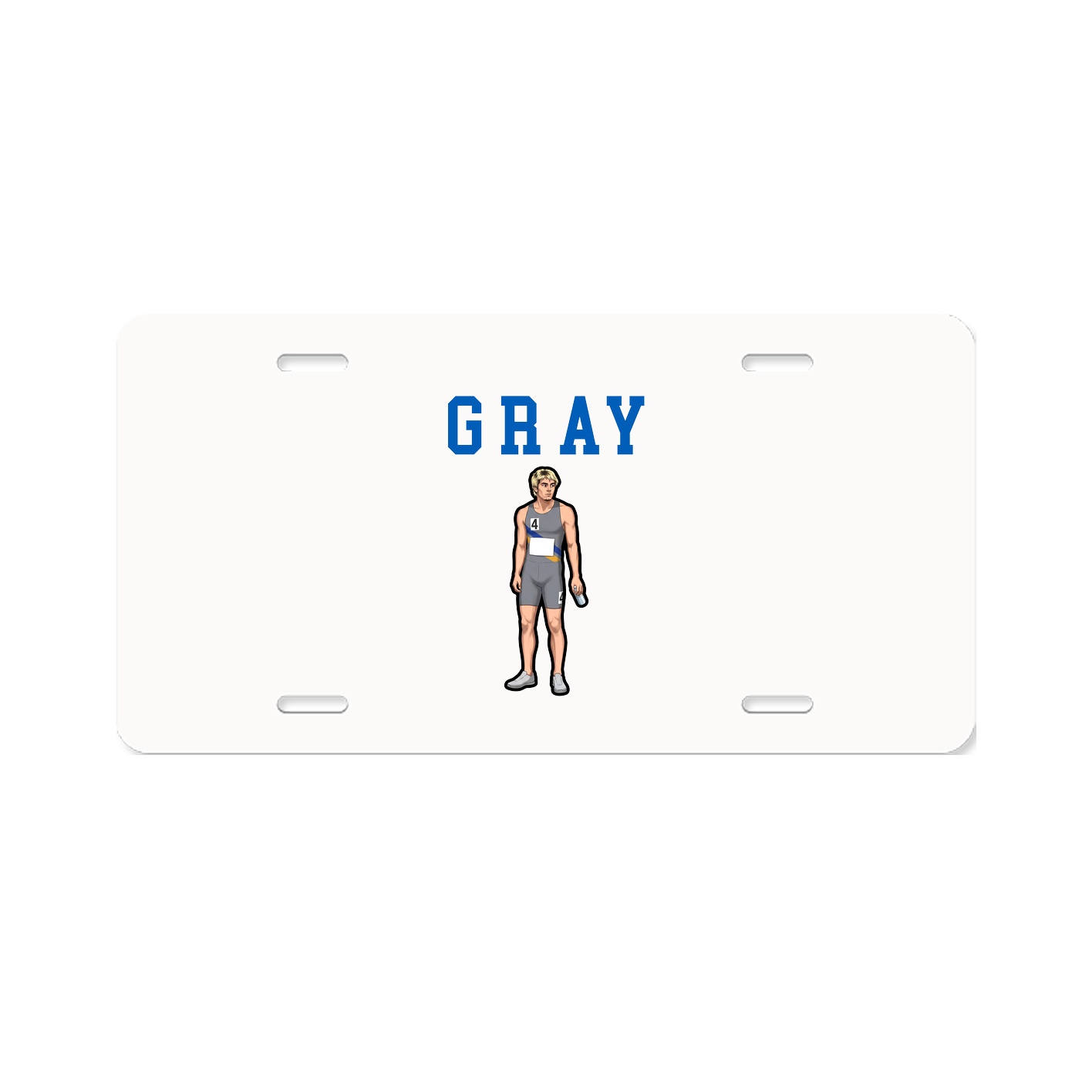 License Plate — Shirsey in Classic