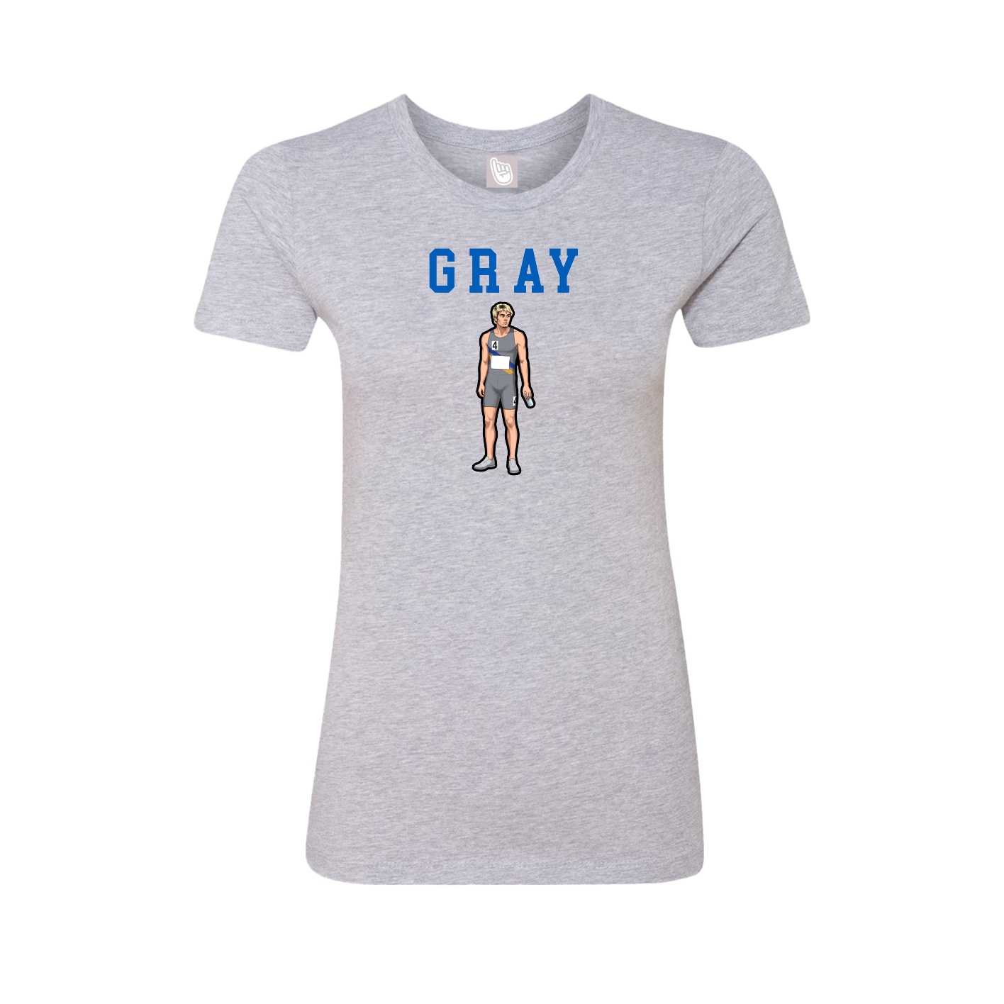 Womens Tee — Shirsey in Grey