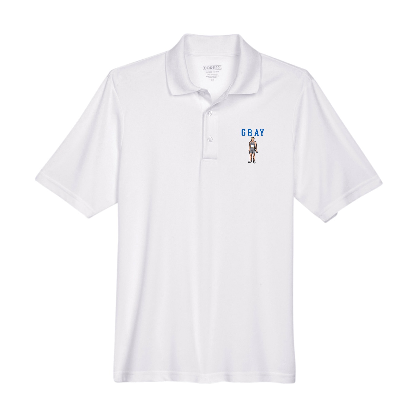 Performance Polo — Shirsey in White