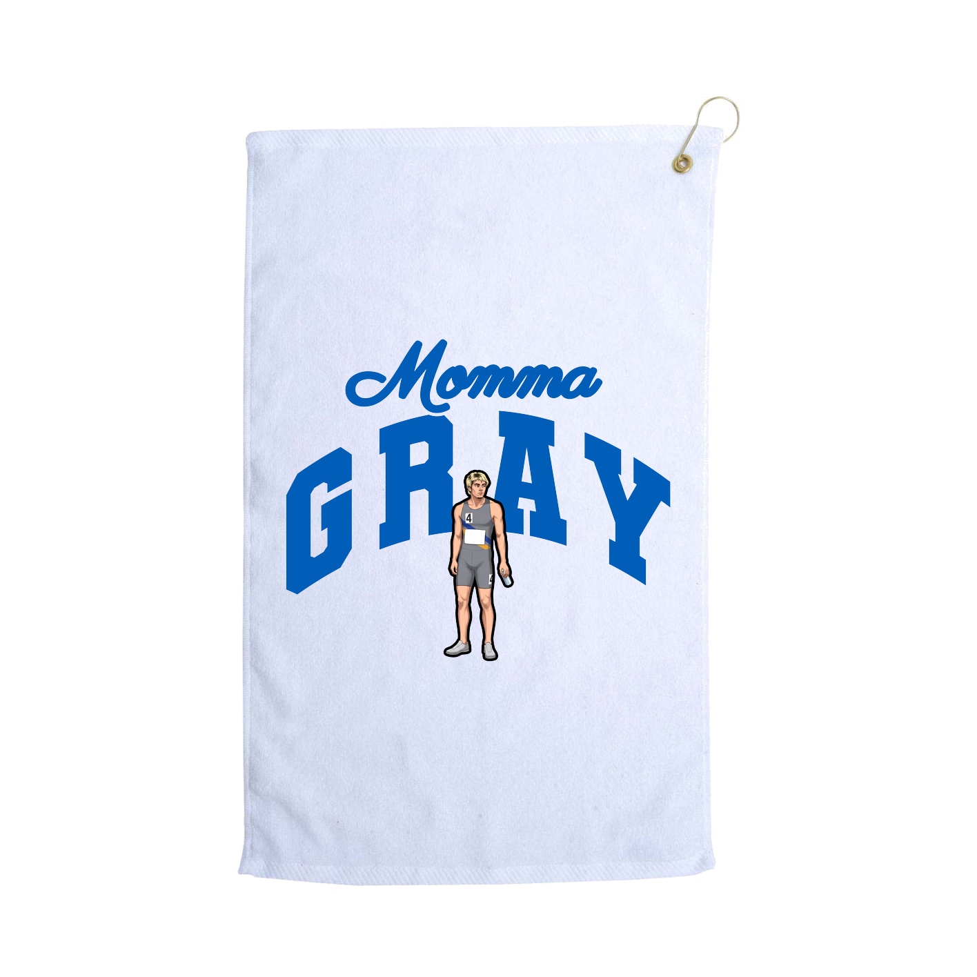 Golf Towel — Mothers Day Arch in White