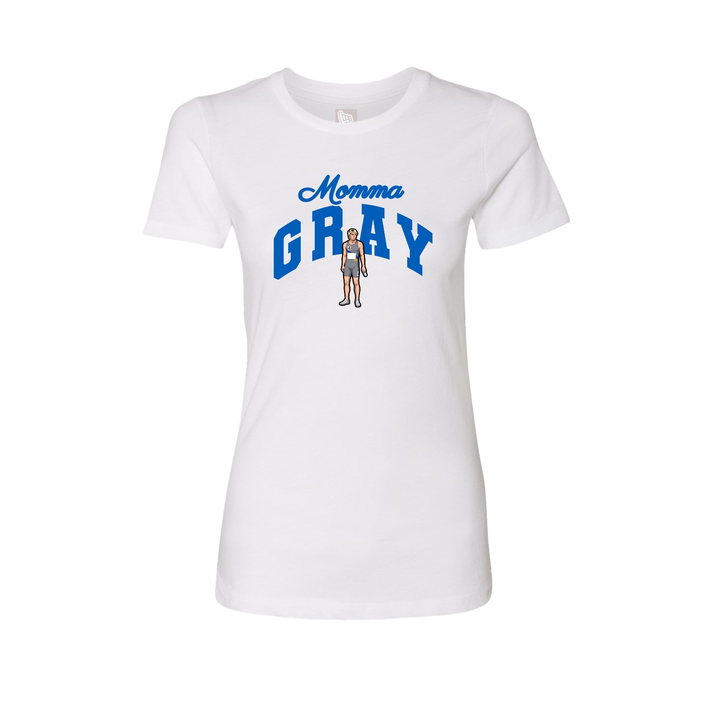 Womens Tee — Mothers Day Arch in White