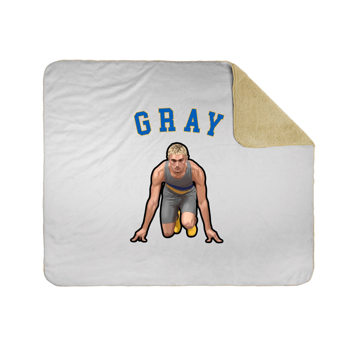 Throw Blanket — Shirsey Arch in White