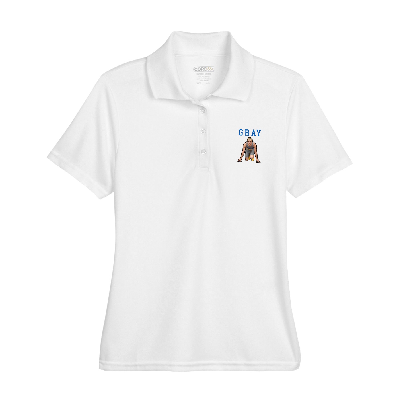 Womens Performance Polo — Shirsey in White