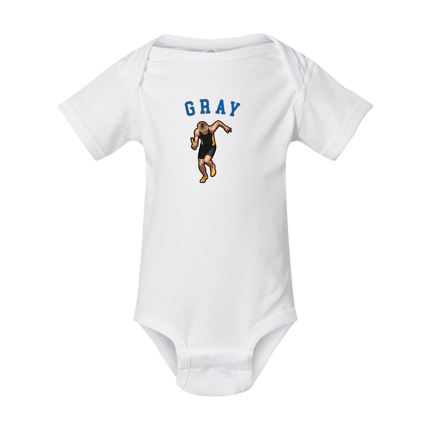 Baby Onesie — Shirsey Arch in White