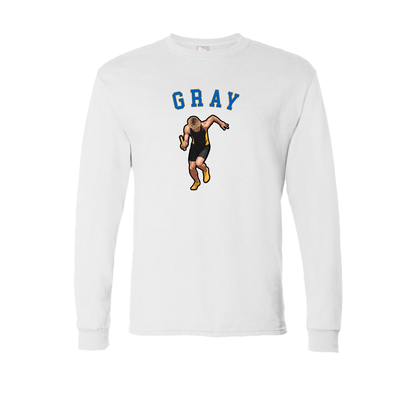 Long Sleeve Tee — Shirsey Arch in White