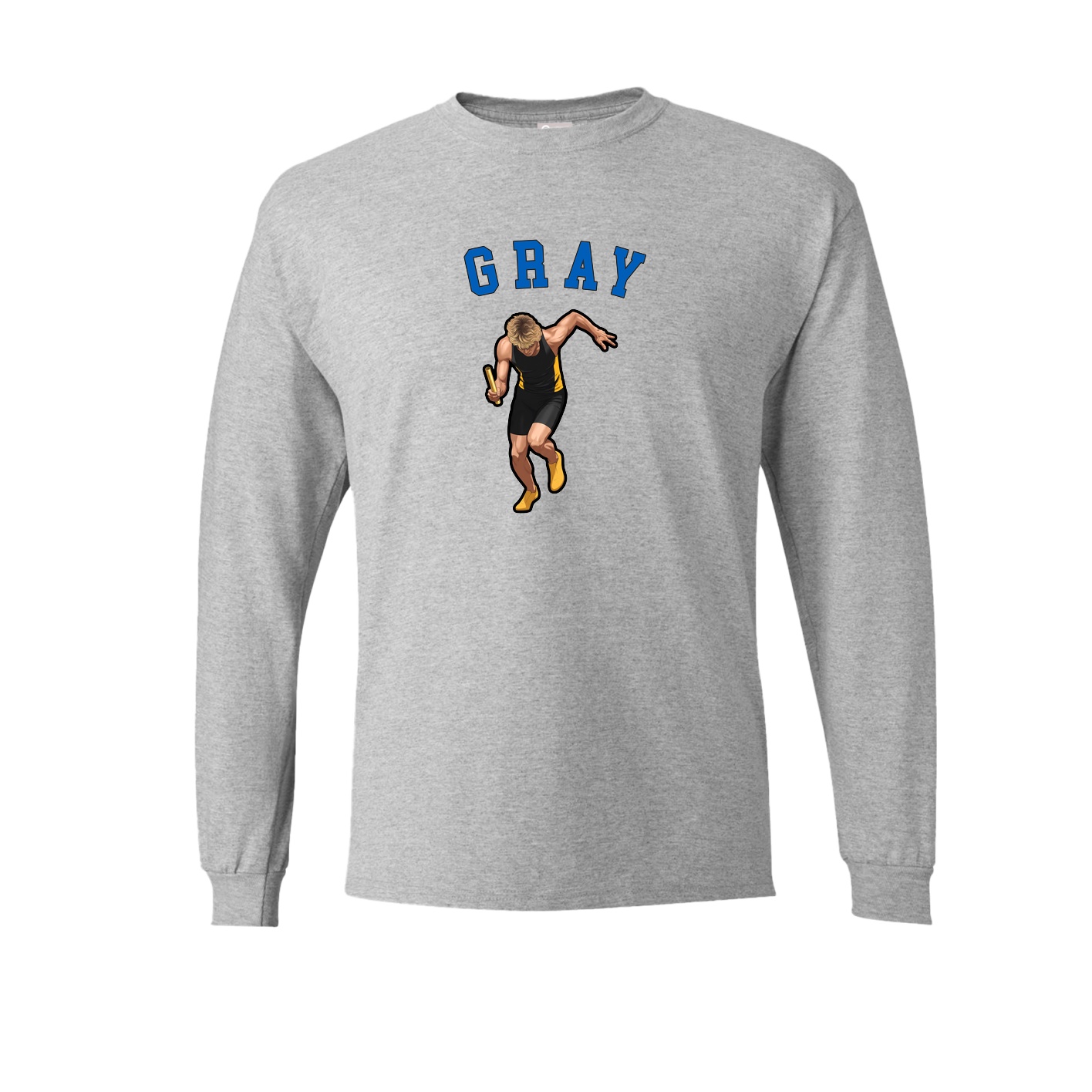 Long Sleeve Tee — Shirsey Arch in Grey