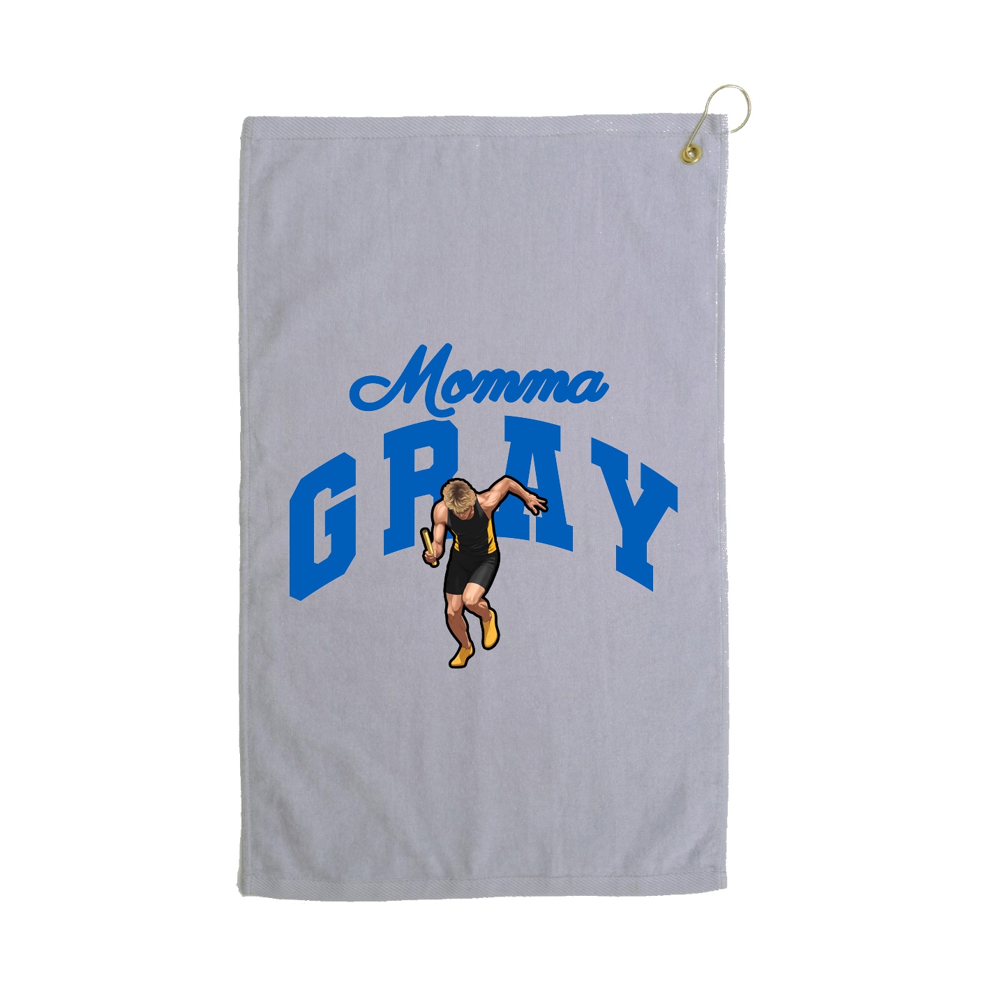 Golf Towel — Mothers Day Arch in Grey