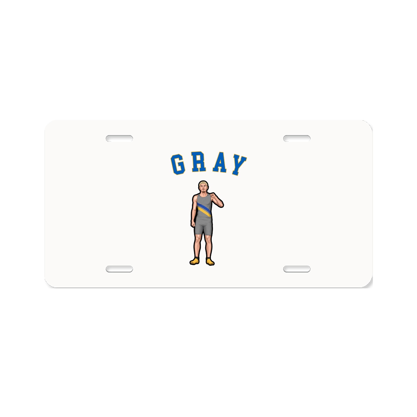 License Plate — Shirsey Arch in Classic