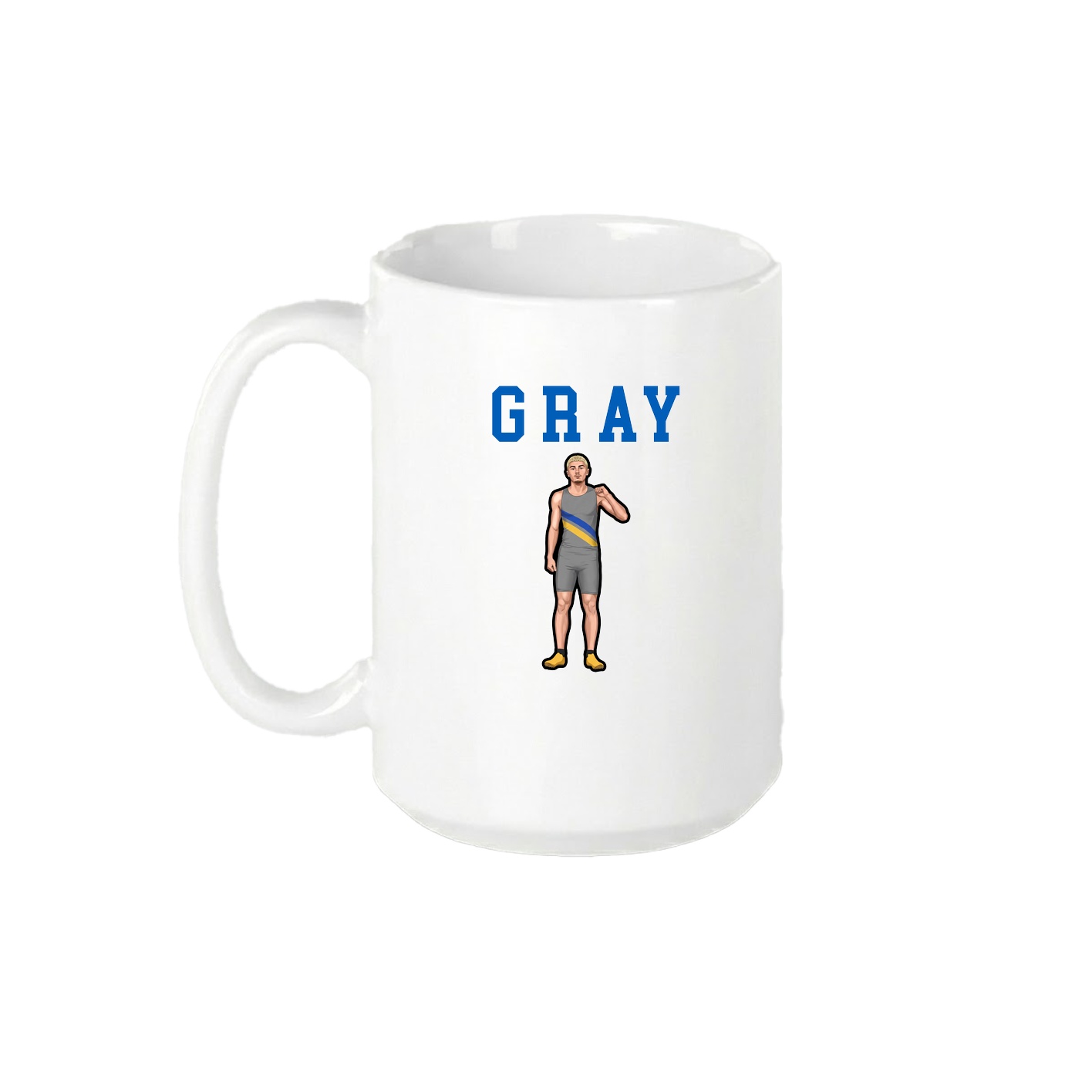15oz Coffee Mug — Shirsey in White