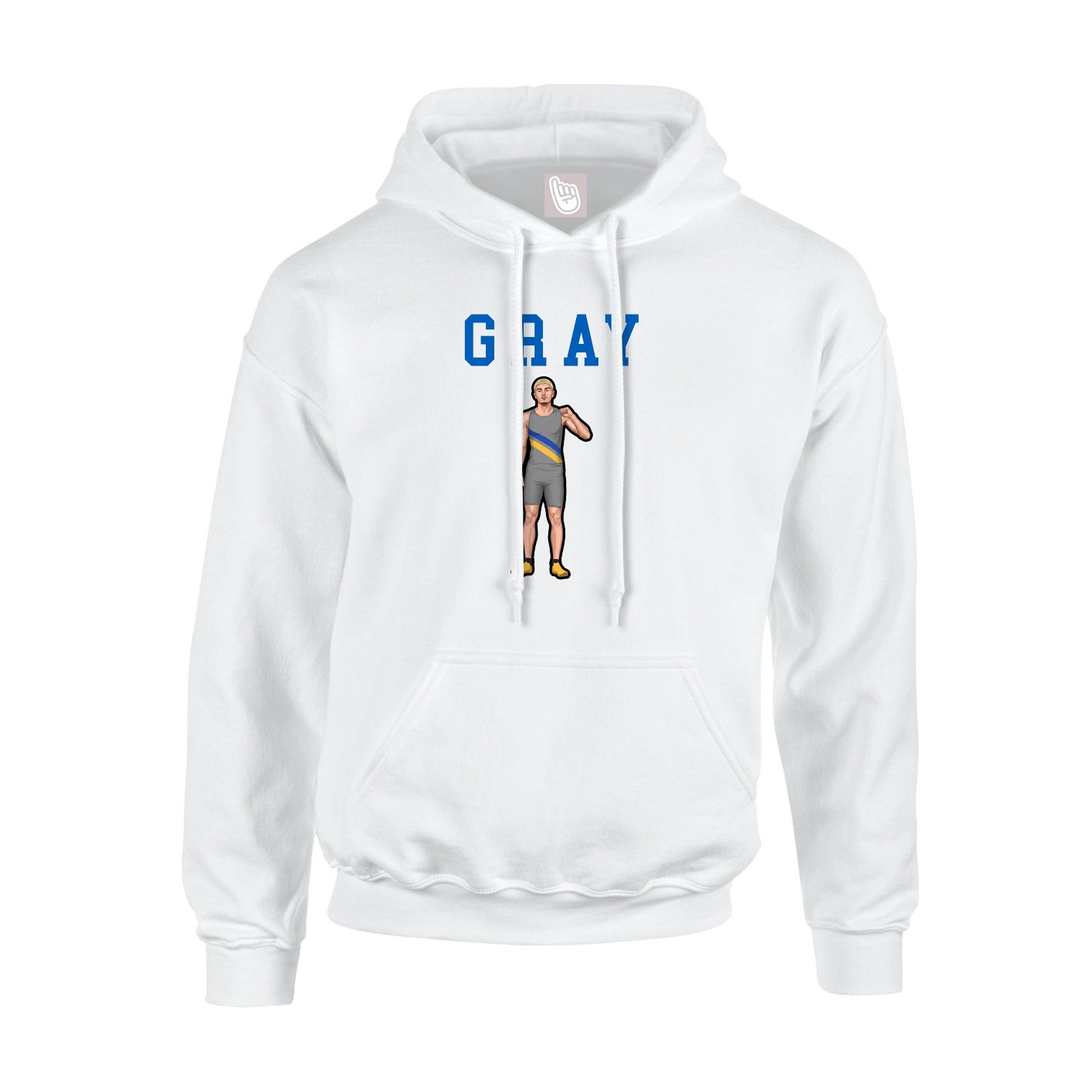 Youth Hoodie — Shirsey in White