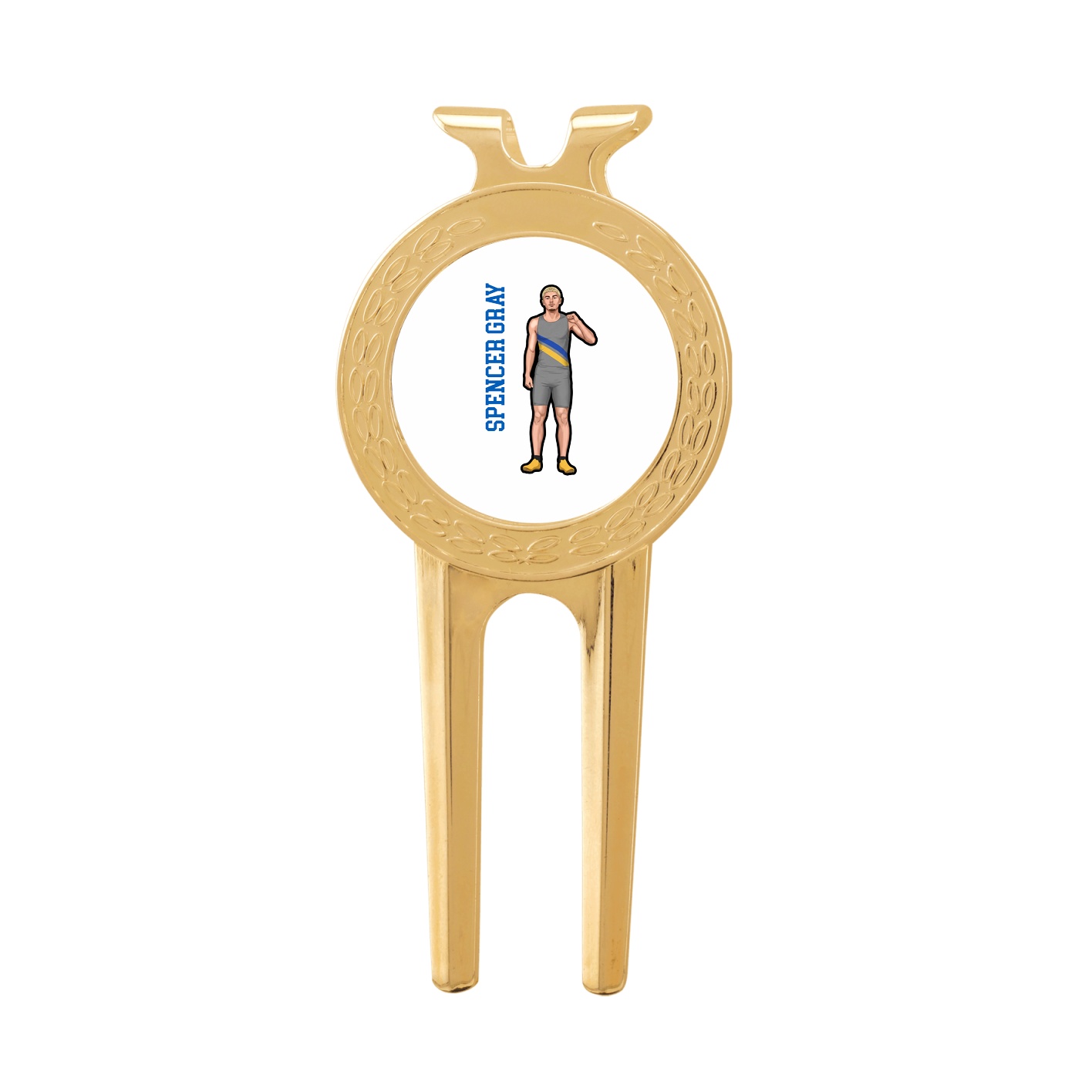 Divot Tool with Ball Marker — Name Vertical in Classic