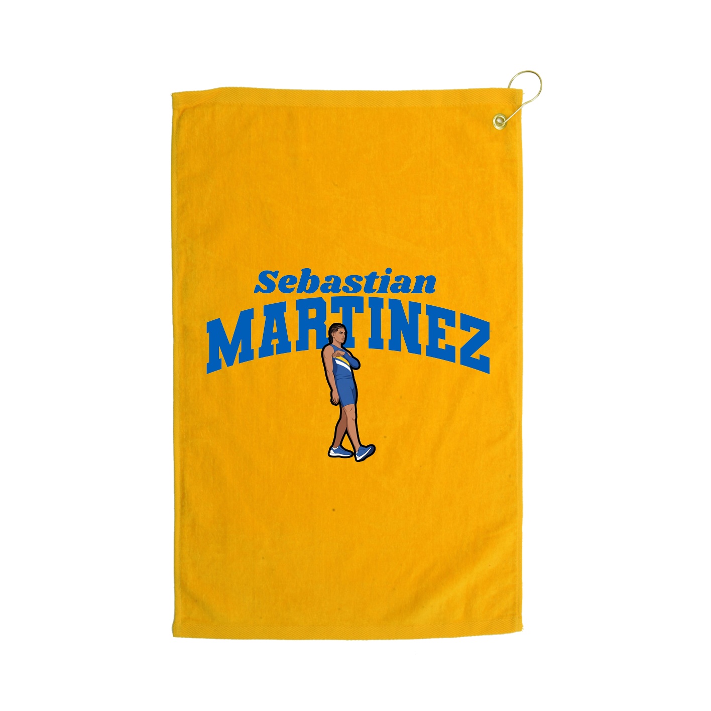 Golf Towel — Signature Arch in Gold
