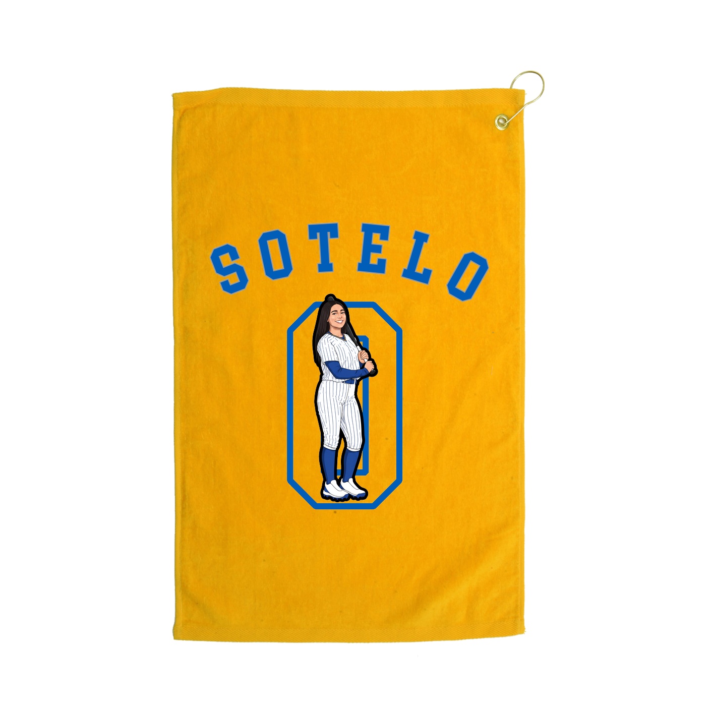 Golf Towel — Shirsey Arch in Gold