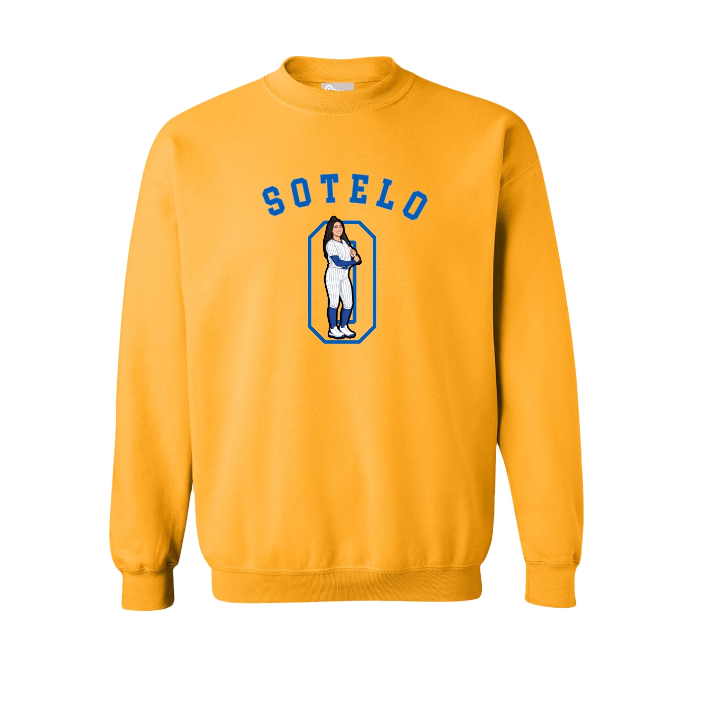 Fleece Crew — Shirsey Arch in Gold