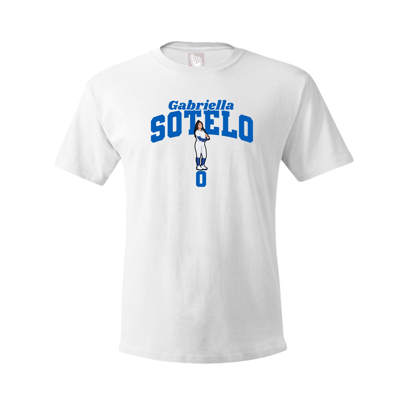 Youth Tee — Signature Arch in White