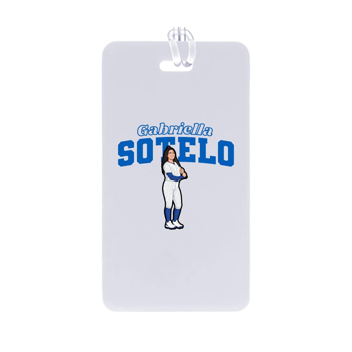 Bag Tag — Name Arch in Classic