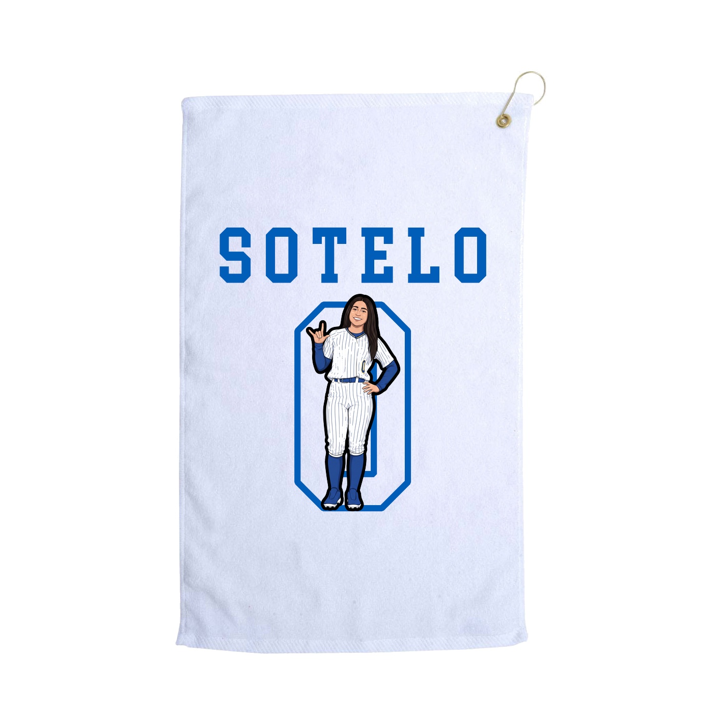 Golf Towel — Shirsey in White