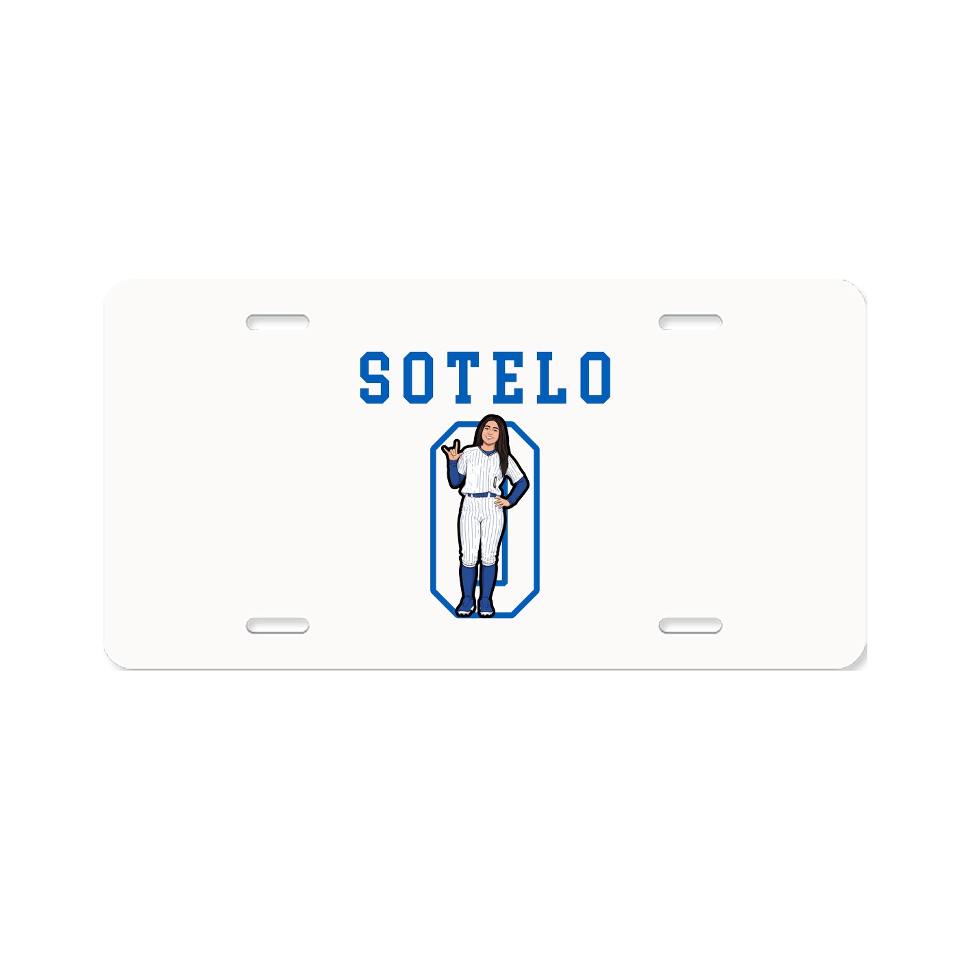 License Plate — Shirsey in Classic