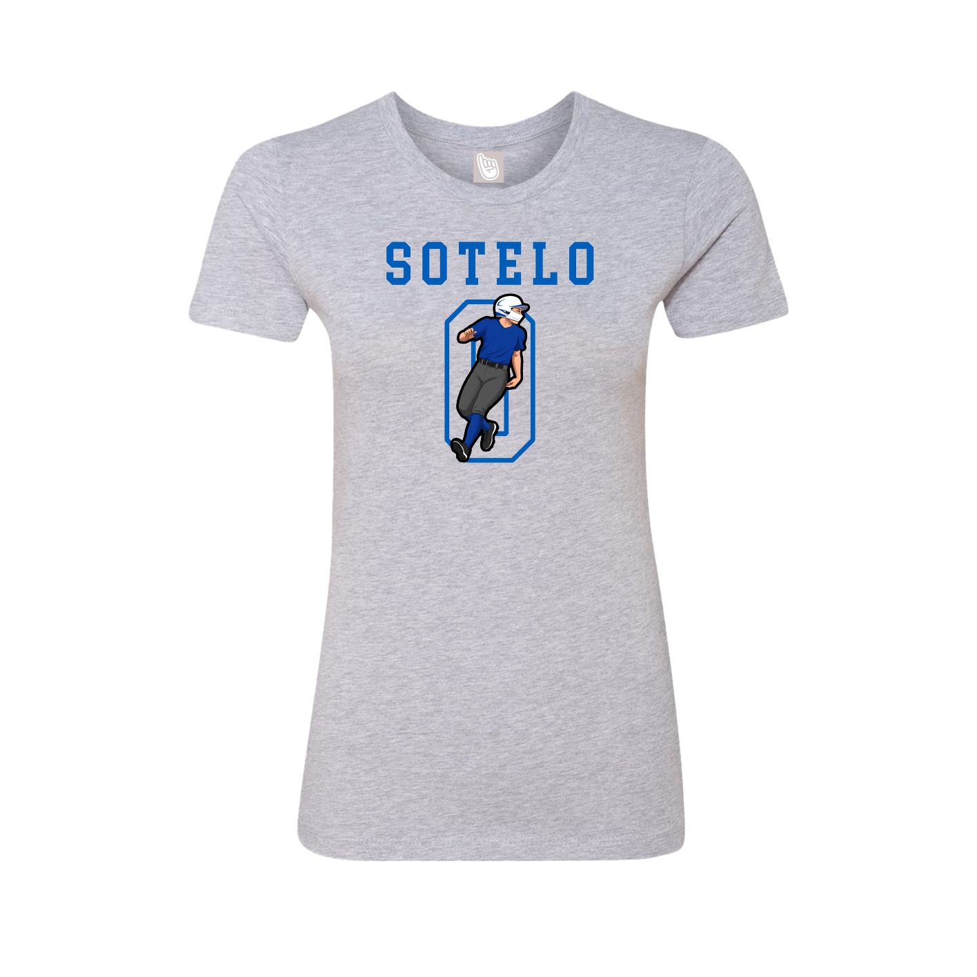 Fitted Women's Tee — Shirsey in Grey