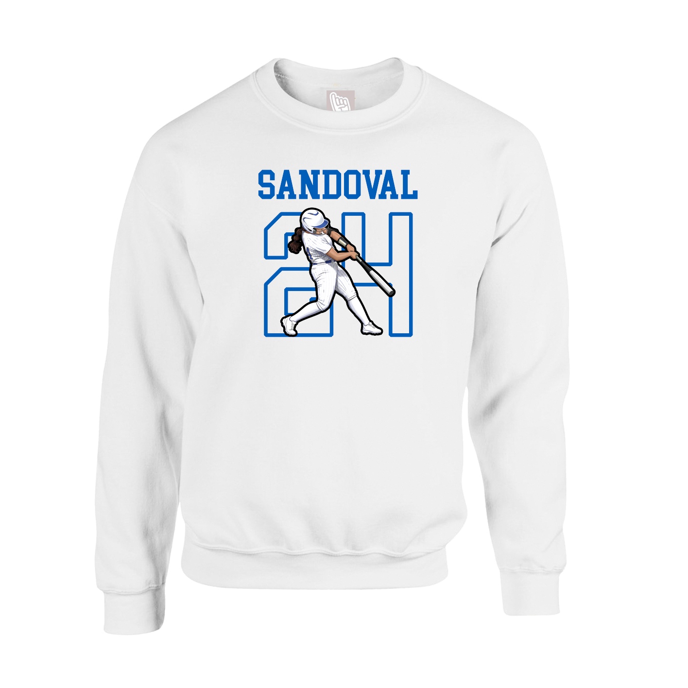 Fleece Crew — Shirsey in White