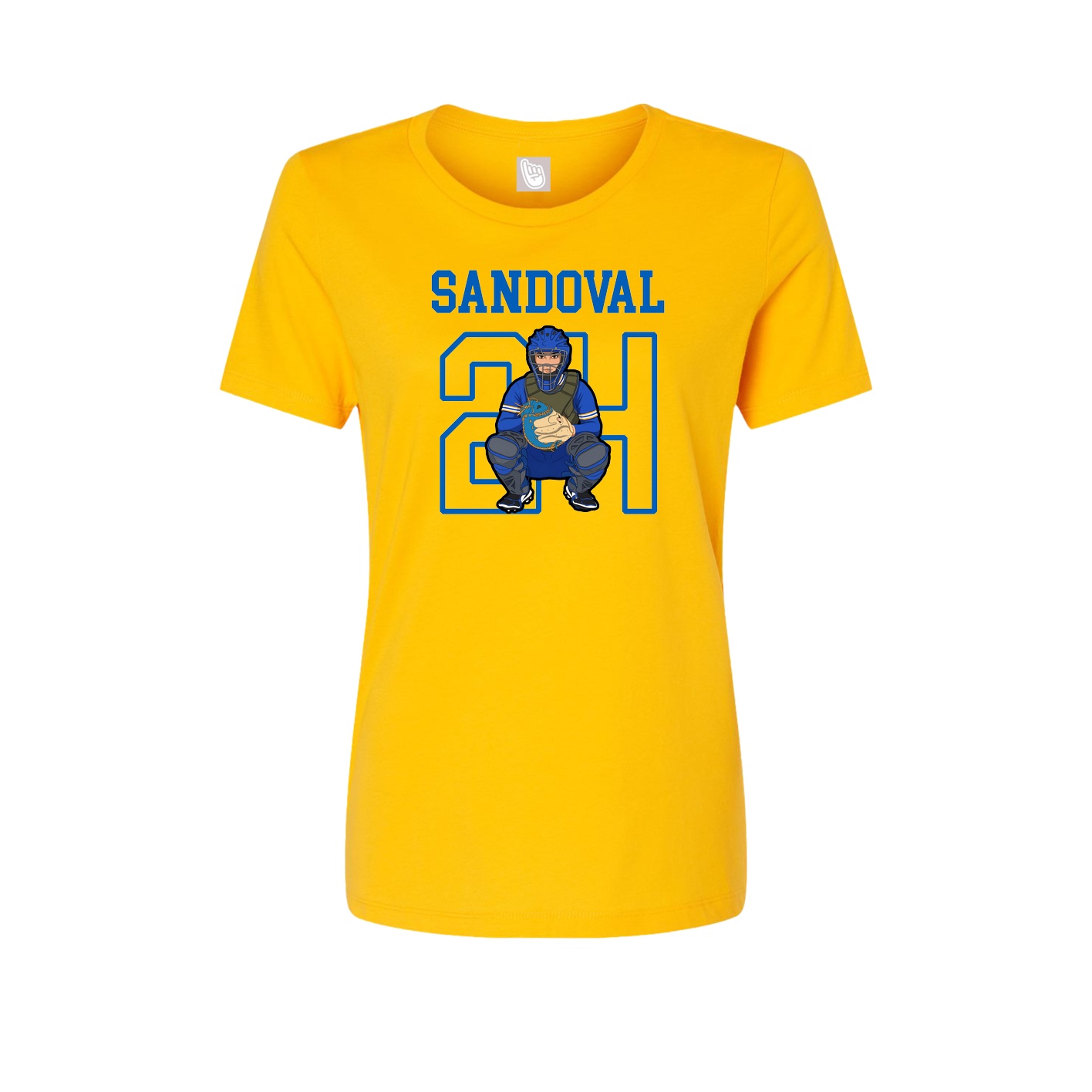 Fitted Women's Tee — Shirsey in Gold