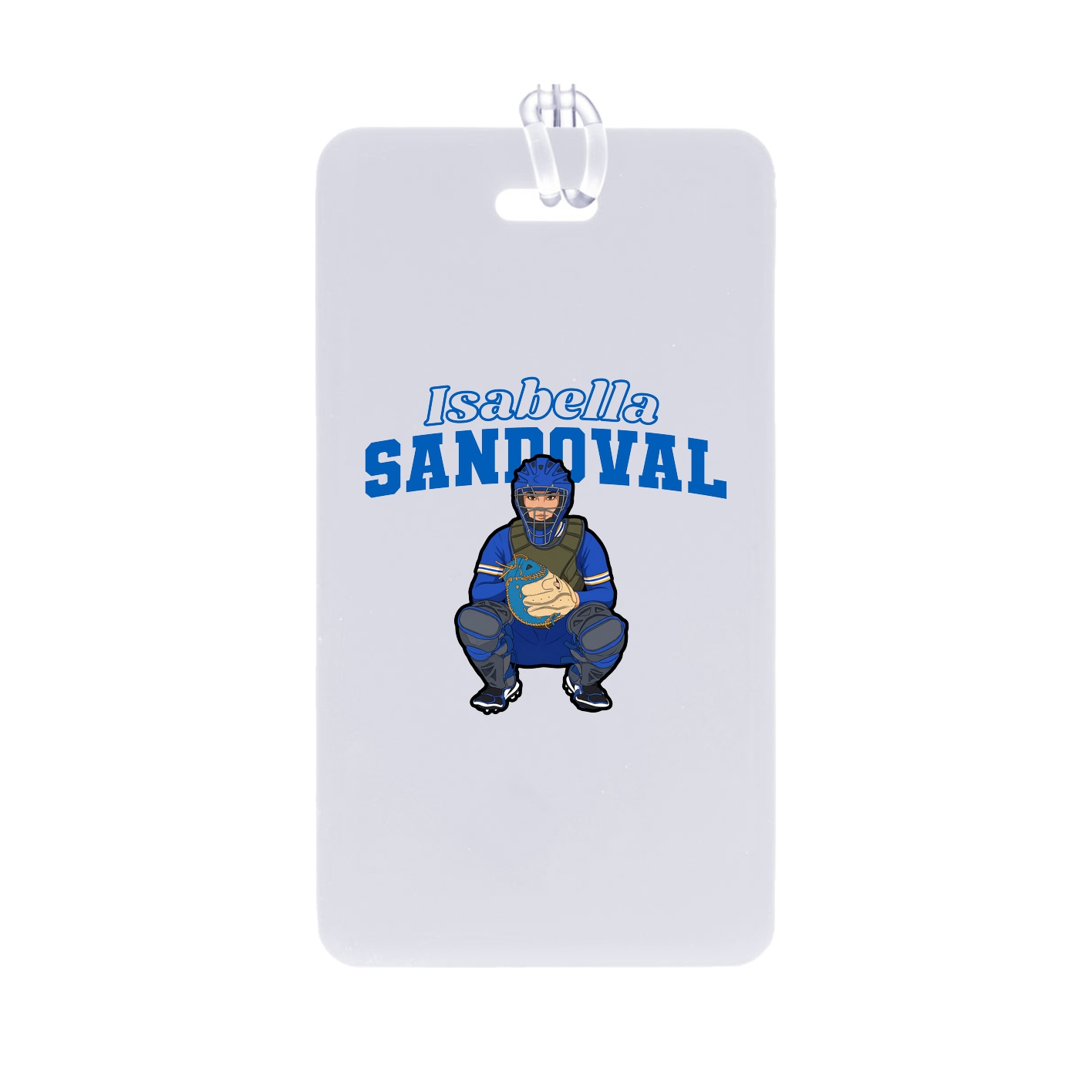 Bag Tag — Name Arch in Classic