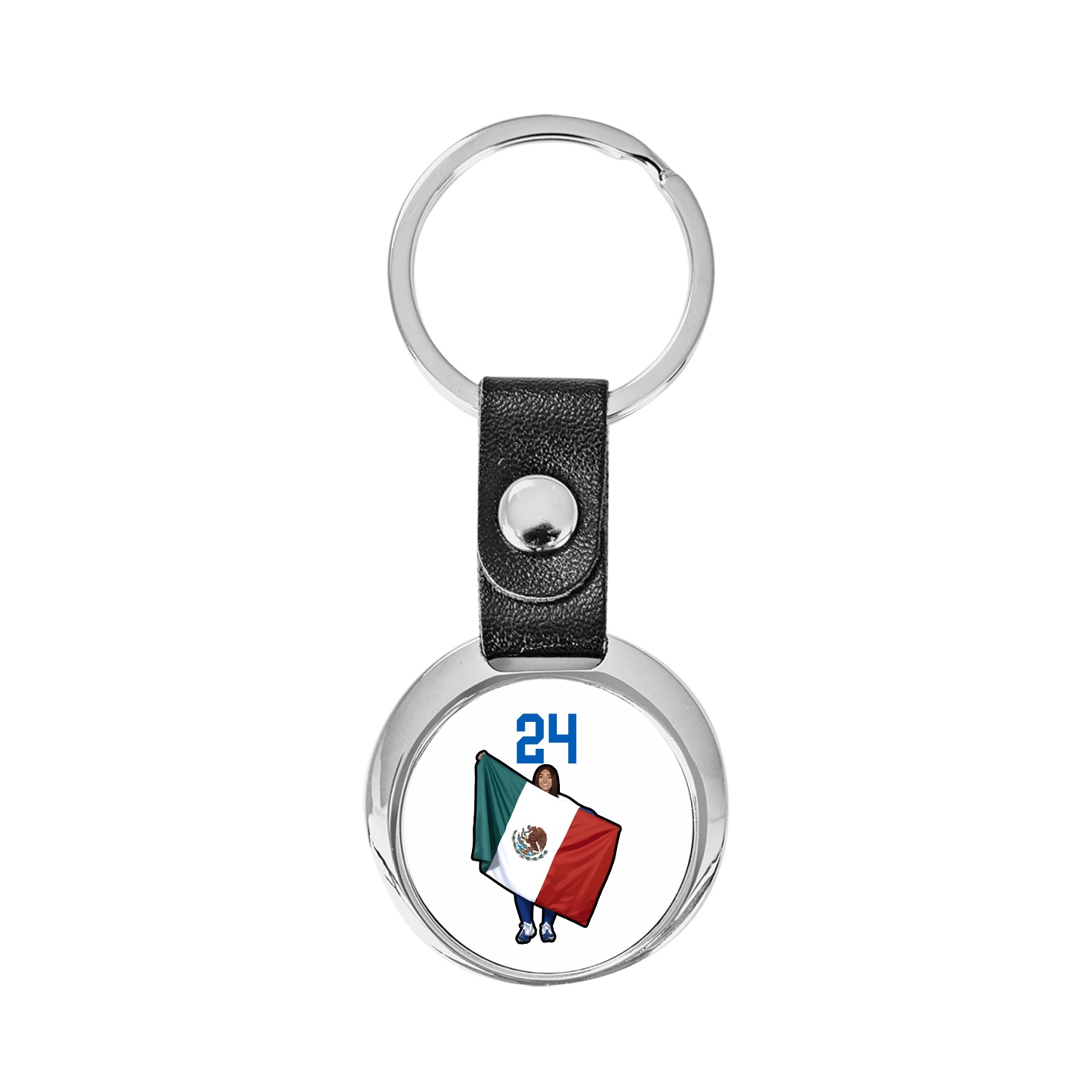 Key Chain — Number Top in Classic