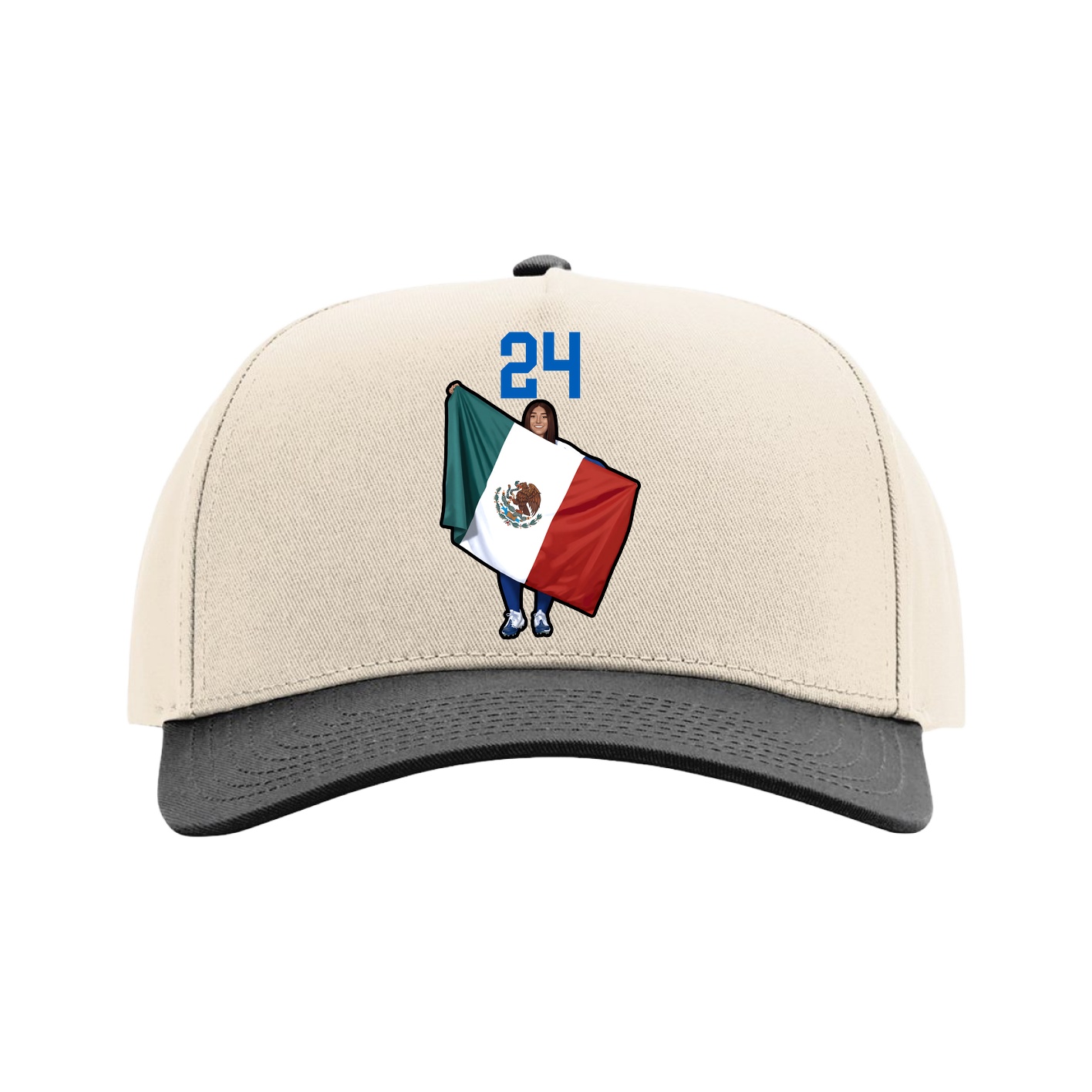 Full Fabric Five-Panel Champ Cap