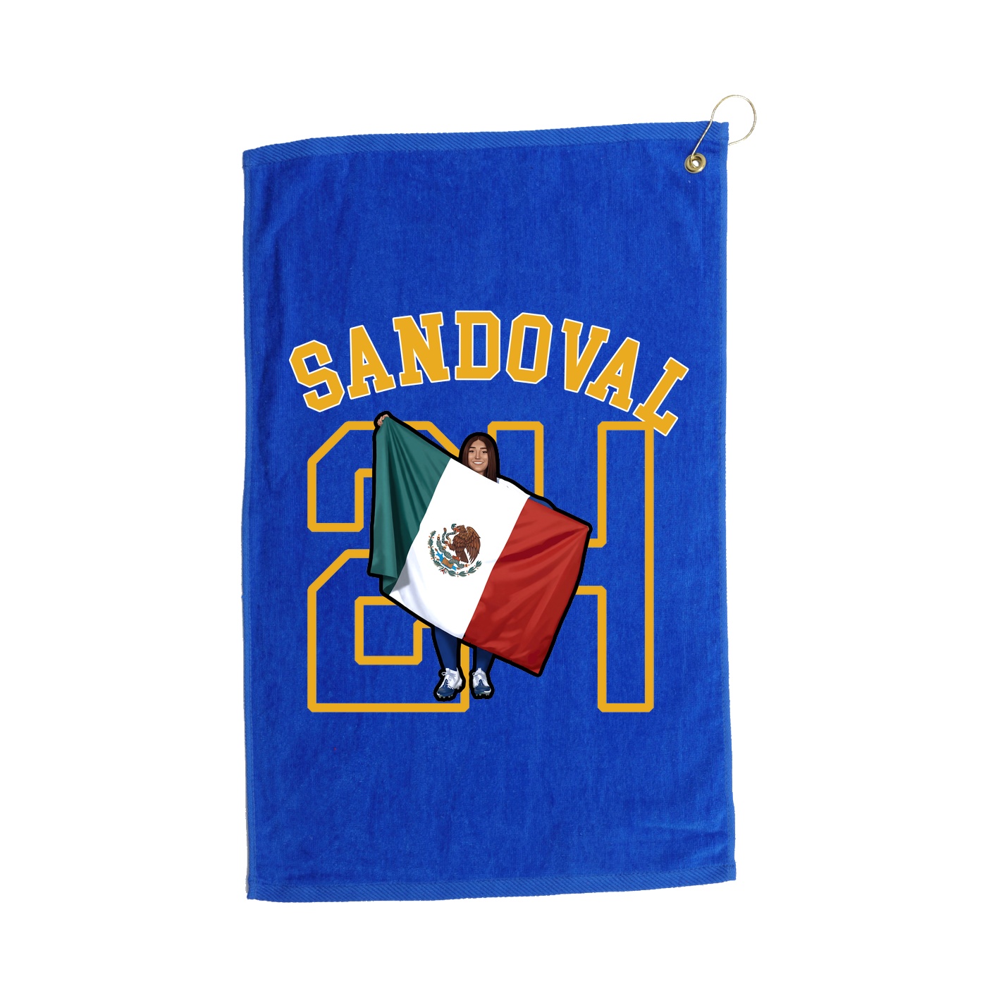 Golf Towel — Shirsey Arch in Royal