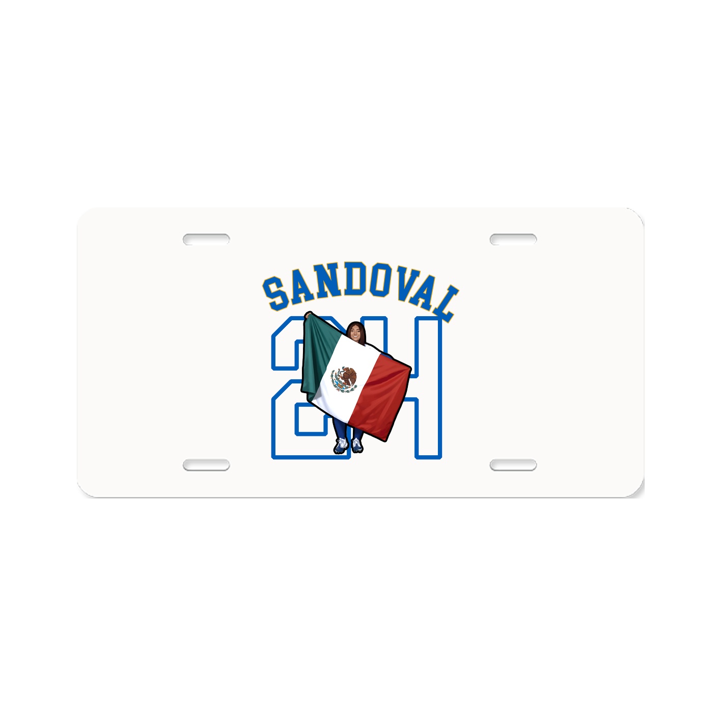 License Plate — Shirsey Arch in Classic