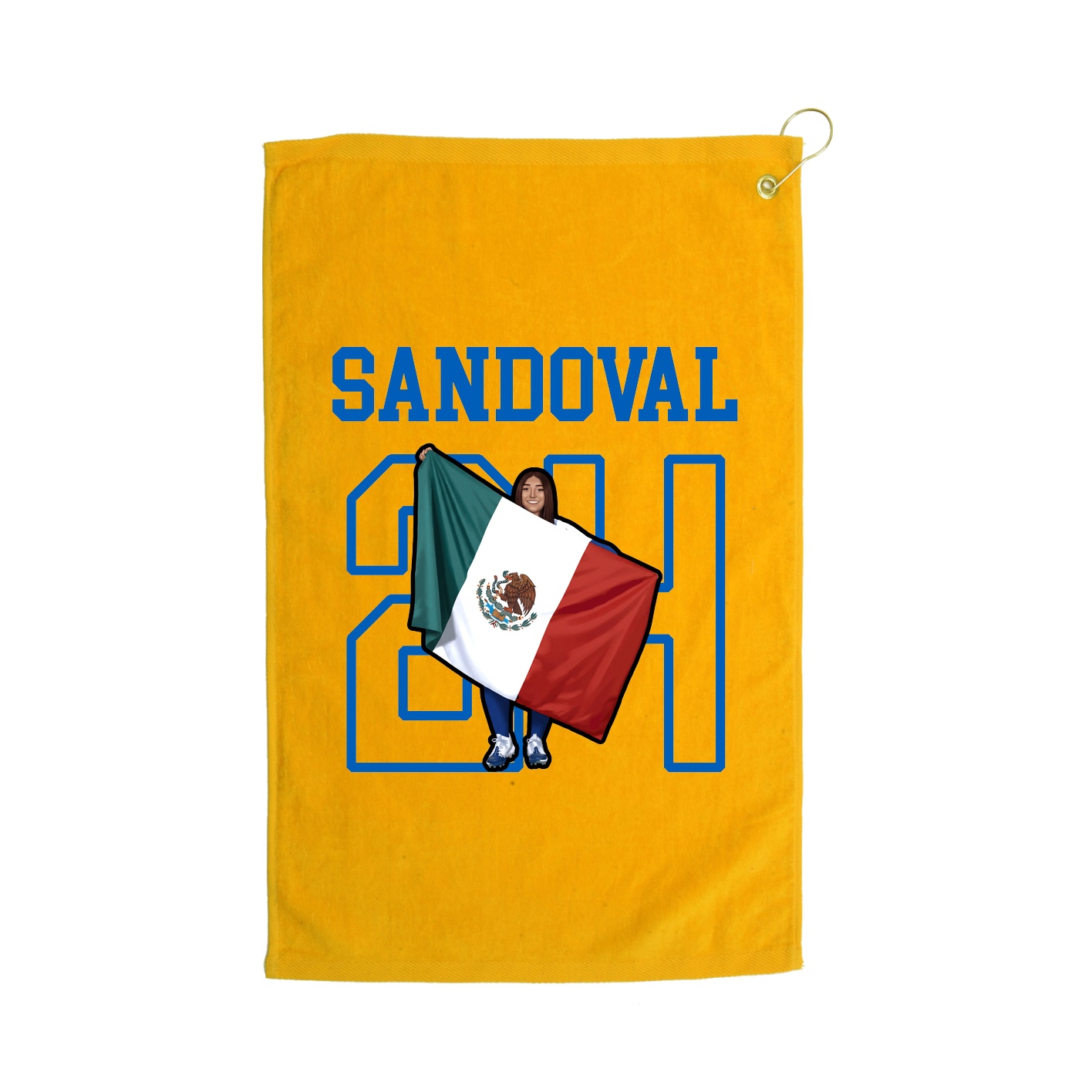 Golf Towel — Shirsey in Gold