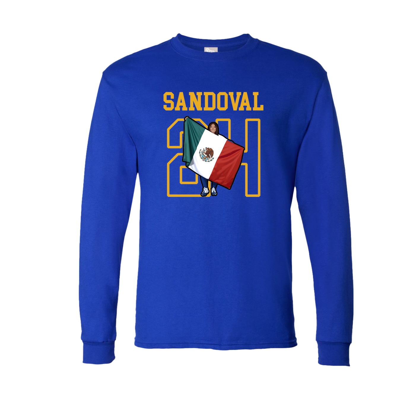 Long Sleeve Tee — Shirsey in Royal