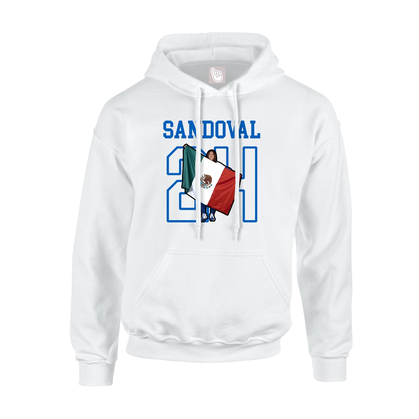 Youth Hoodie — Shirsey in White