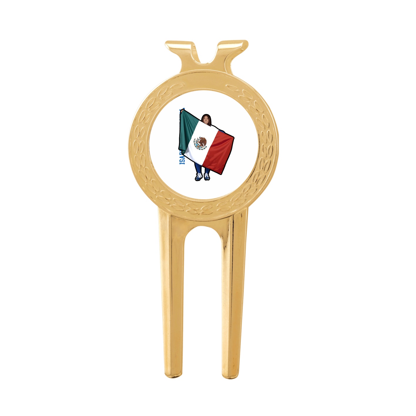 Divot Tool with Ball Marker — Name Vertical in Classic