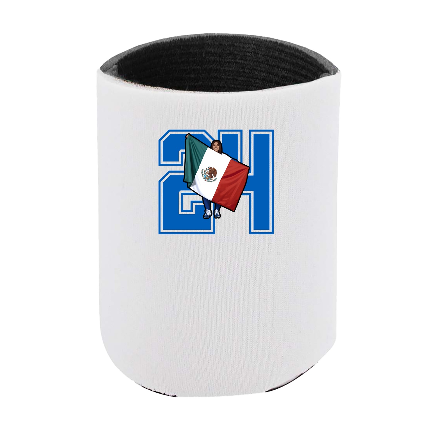 Can Holder — Number in White